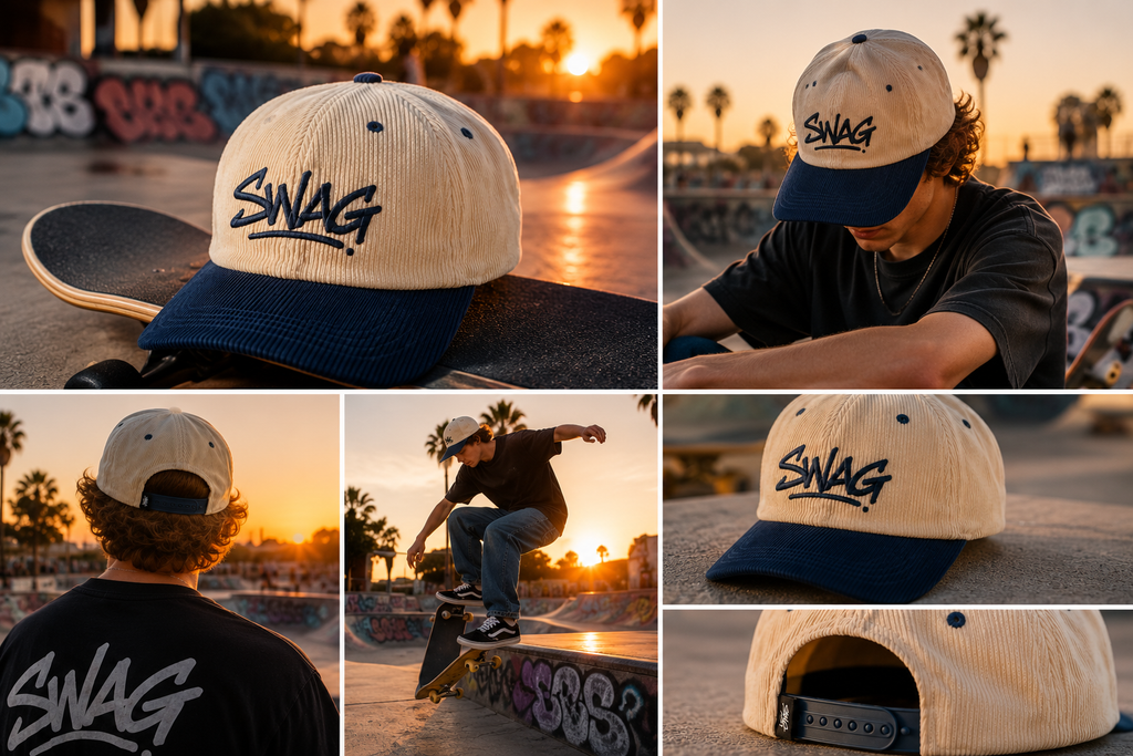 Navy blue SWAG hat